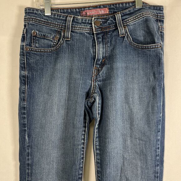Levi’s Jeans Vintage 518 Superlow Boot Cut Women's Size 7M Y2K Low Rise - Picture 2 of 6